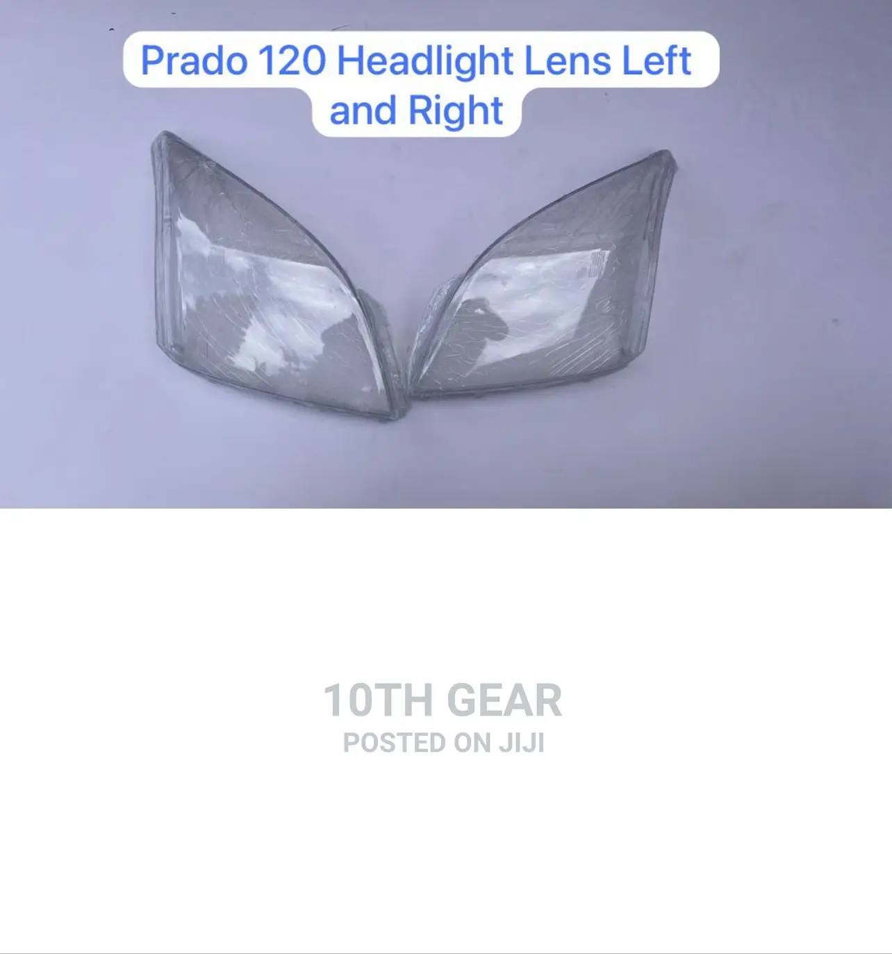 Prado 120 Headlight Lens Headlamp Lens Per Pc
