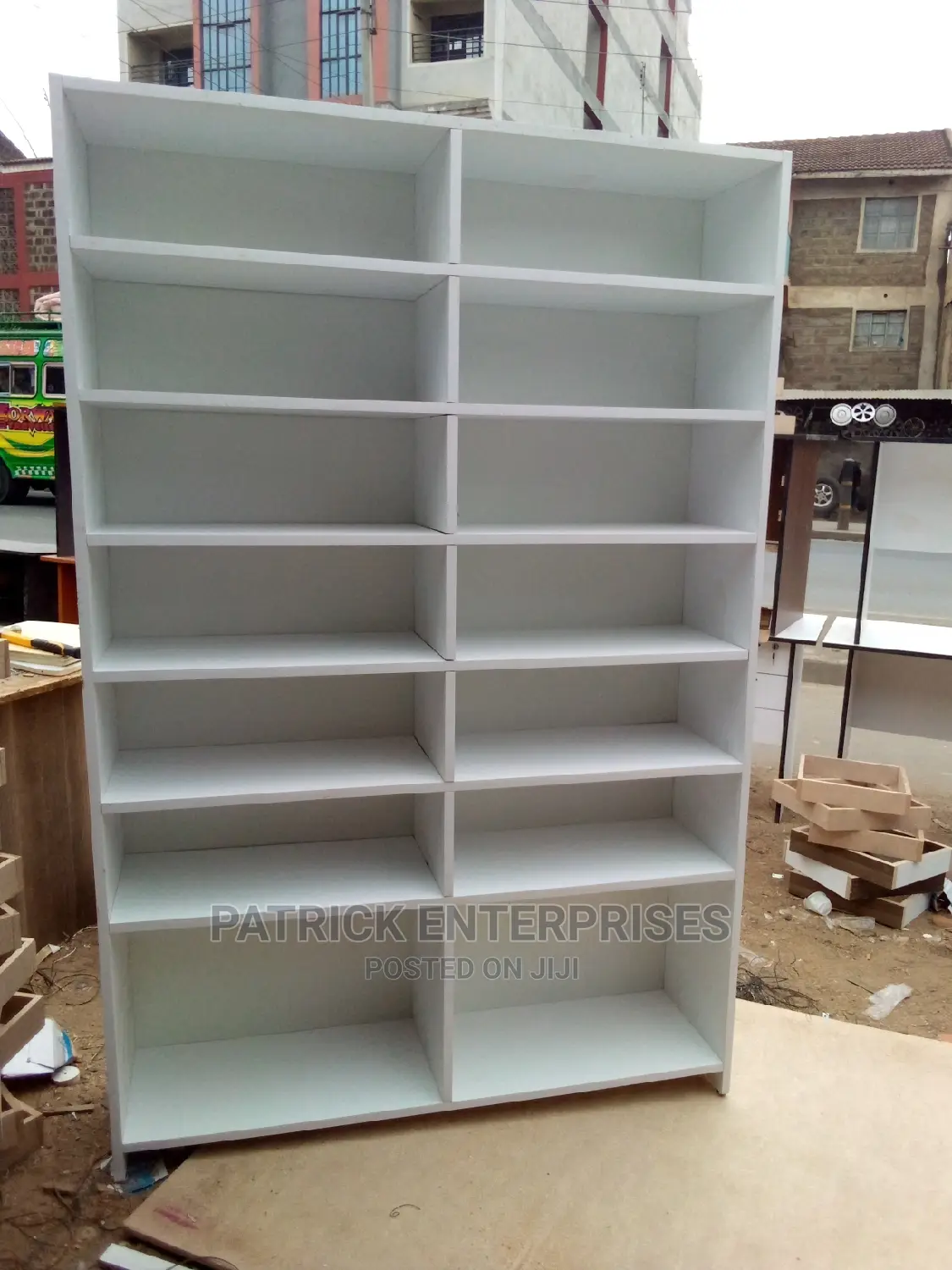 Morden Wooden Shoe Rack 4 by 6 Fitts