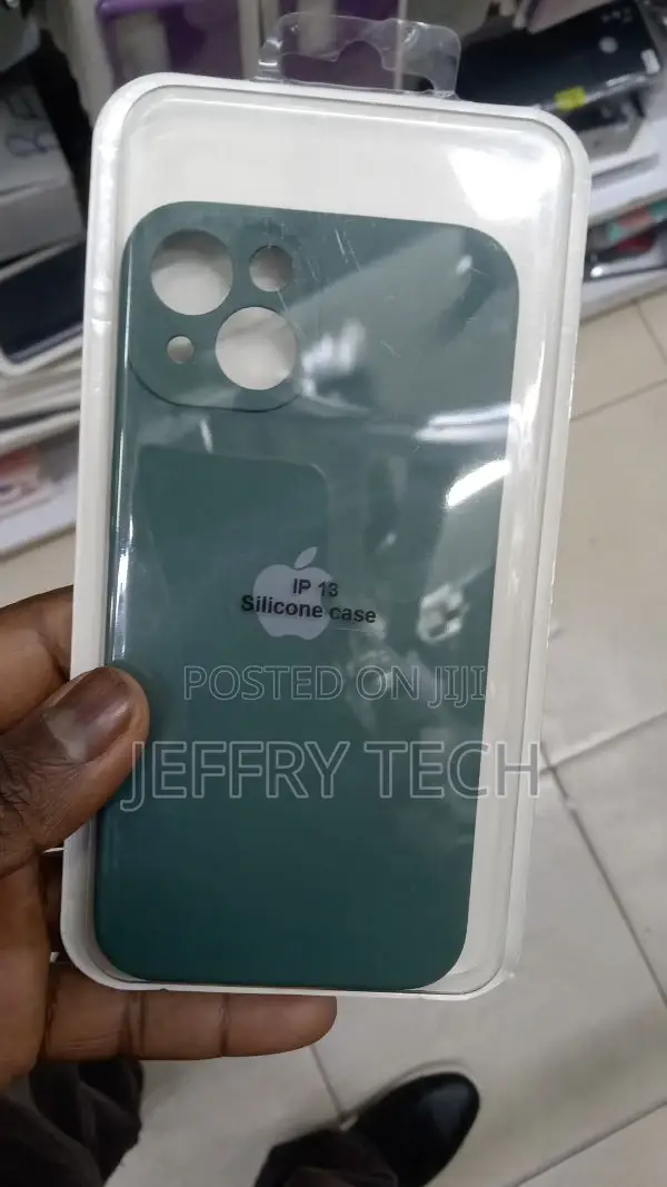 Silicone Case for iPhone 13 Dark Green