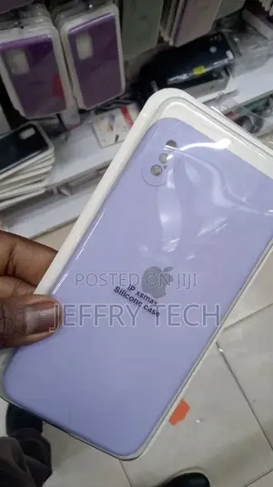 iPhone XS Max Ultraslim Silicone Case TPU Case Cover Purple