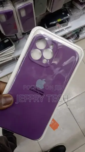 Silicone Case Cover for Apple iPhone 13 Pro Max - Purple
