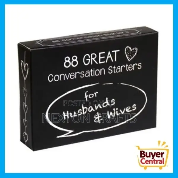 Cards 88 Great Conversation Starters For Husband And Wives