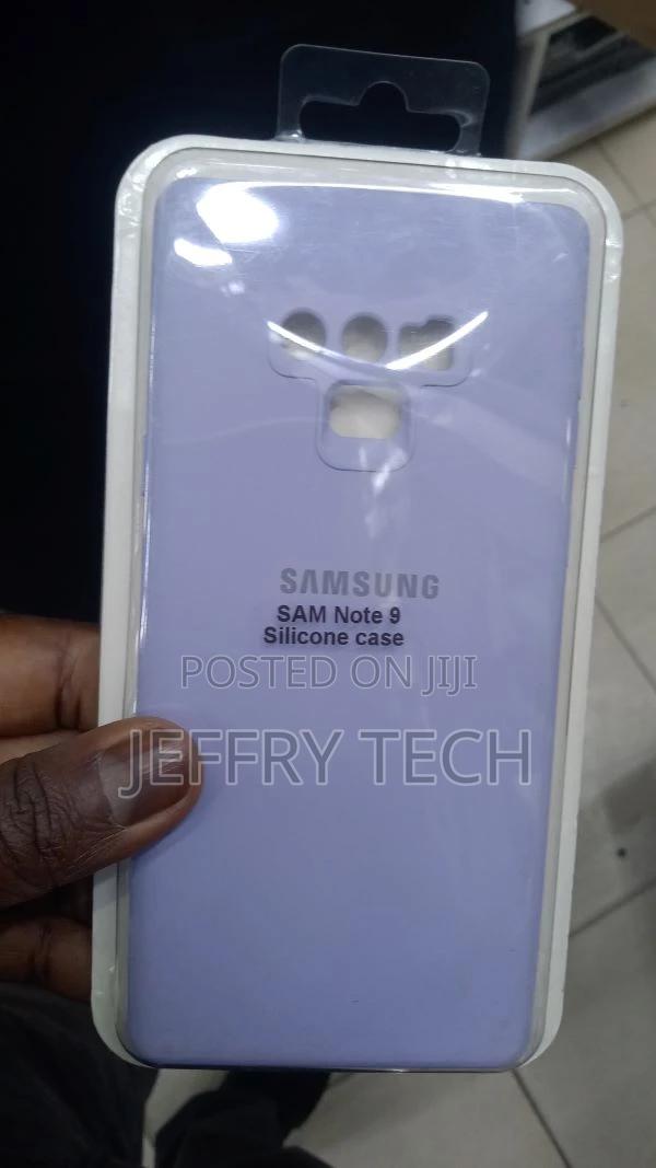 Samsung Galaxy Note 9 Case Original Samsung Silicone Purple - main view