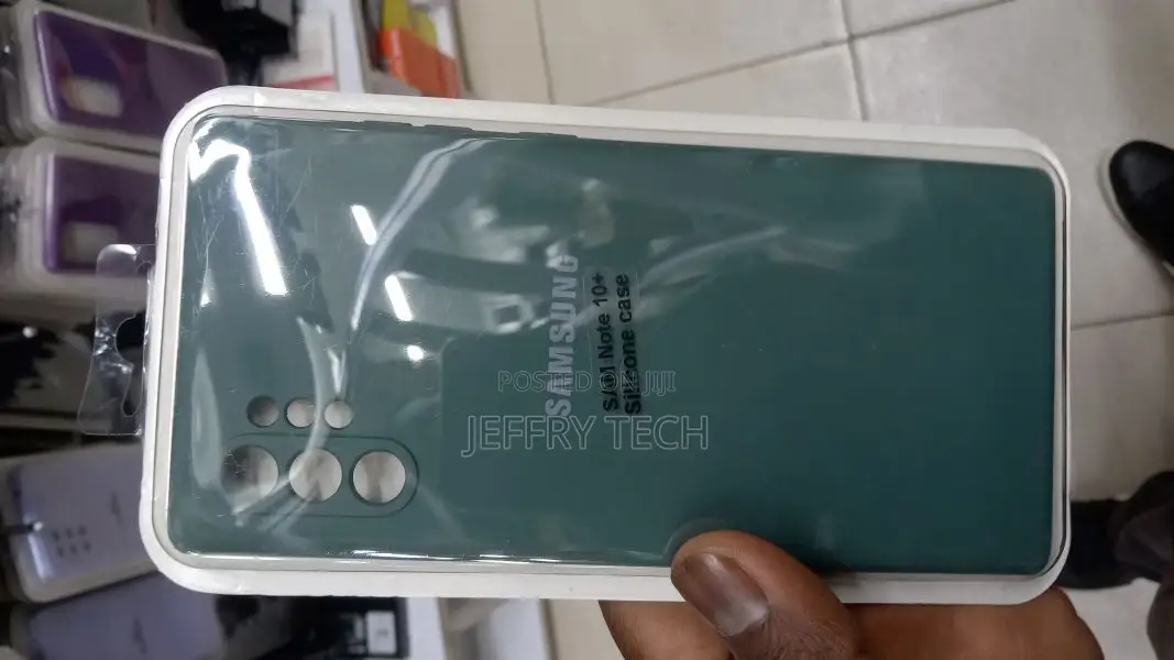 Samsung Galaxy Note 10 Plus Cover - Dark Green