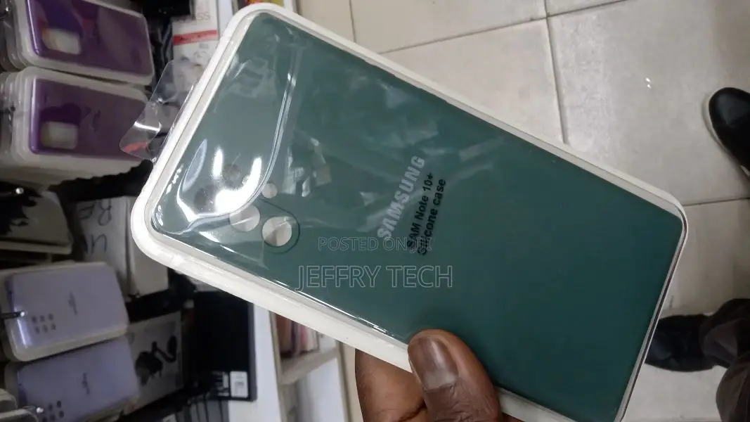 Samsung Galaxy Note 10 Plus Cover - Dark Green