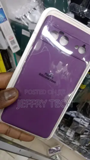 Google Pixel 6 Case TPU Silicone Phone Cover Purple
