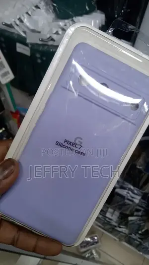 Google Pixel 7 Case,Shockproof Liquid Silicone Cover Purple