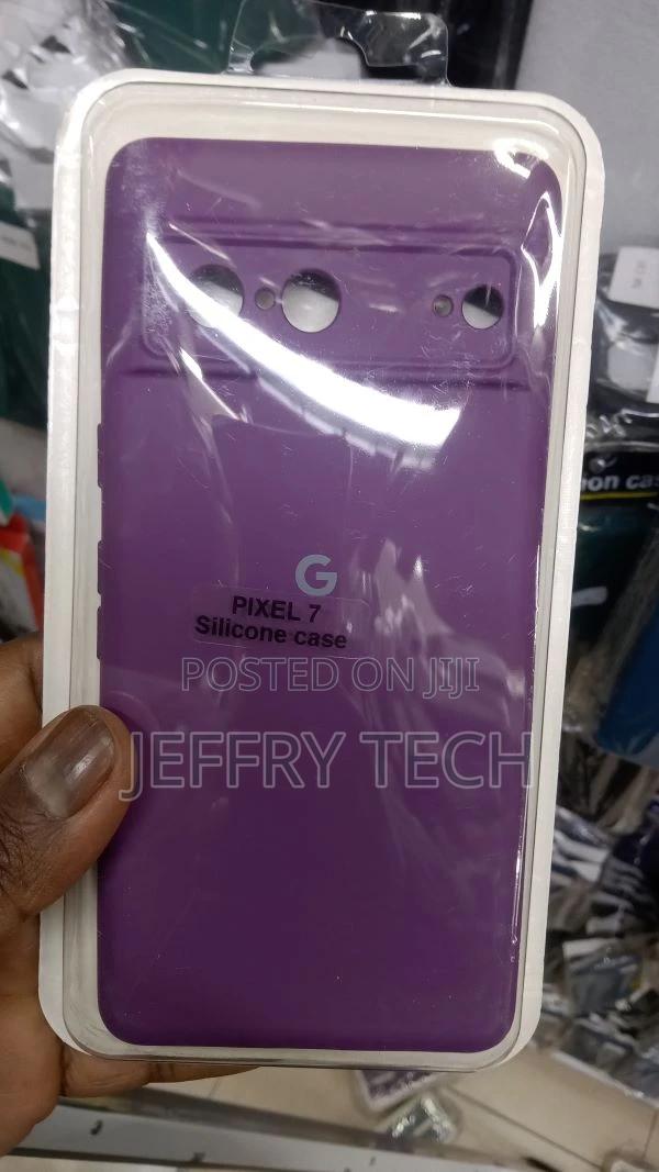 Silicone Case Designed for Google Pixel 7 Dark Purple - main view