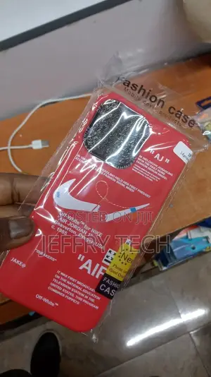 Nike Red ”Air Jordan" Silicone iPhone 14 Pro Max