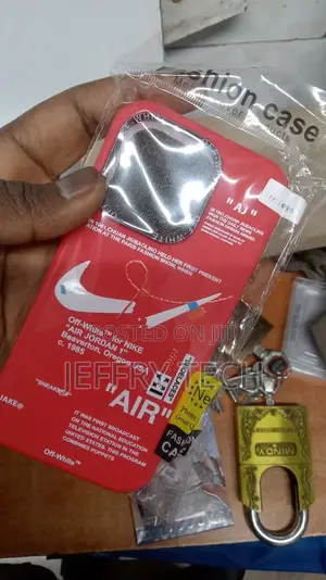 Nike Air Red iPhone 14 Pro Case