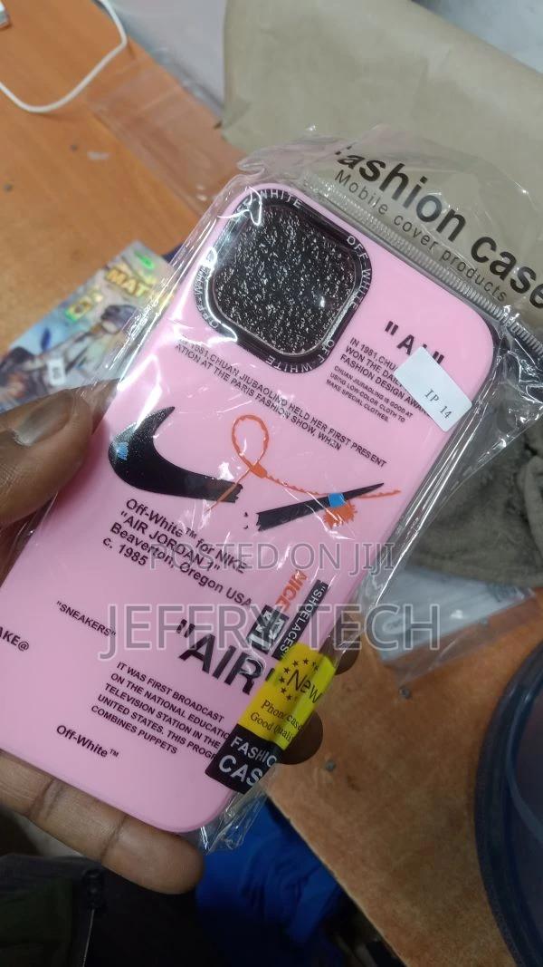 Pink, iPhone 14 Plus Nike Logo TPU Case for Apple iPhone 13 - thumbnail 2