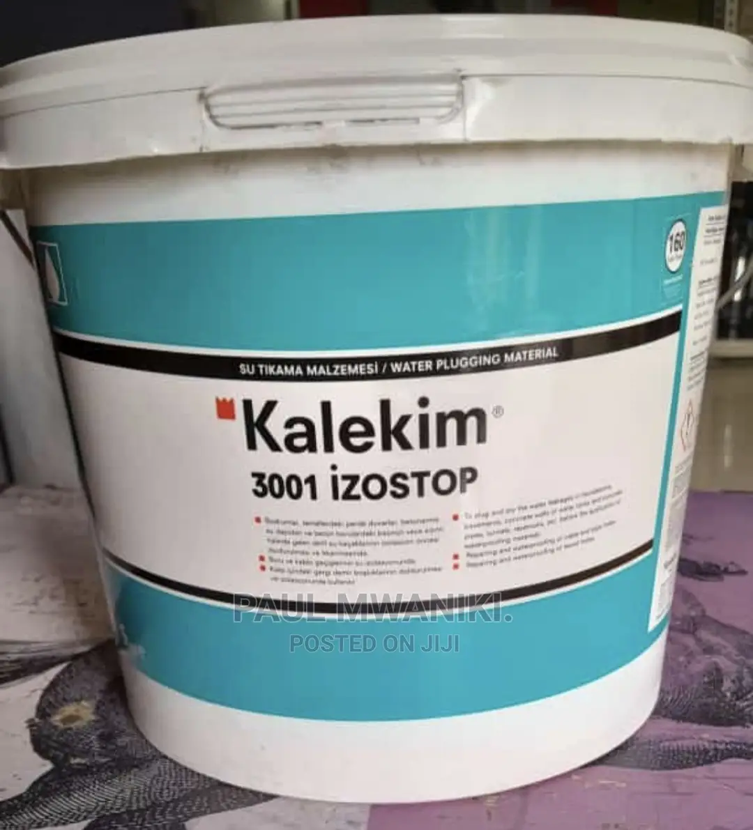 Kalekim 3001 Isostop Waterplug.- Hydraulic Cement.