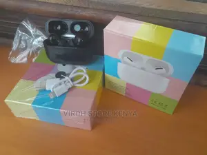 Black iPhone Charging Wireless Earbuds