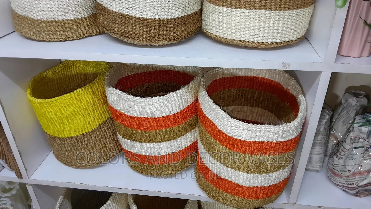 Colorful Baskets to Match Your Home