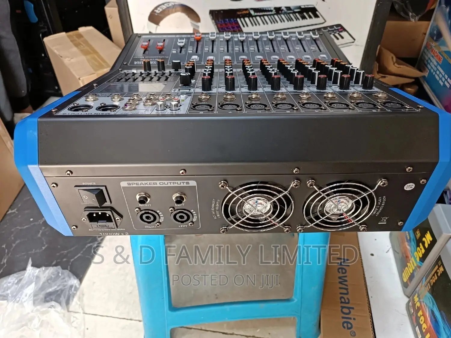 Yamaha PMY-8 USB 8 Channels Powered Mixer