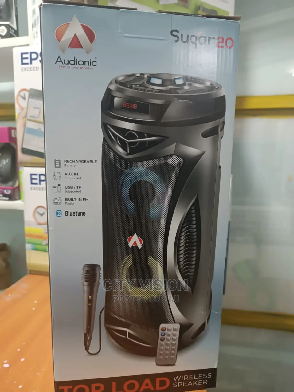 Audionic Bluetooth Speaker Sugar 20
