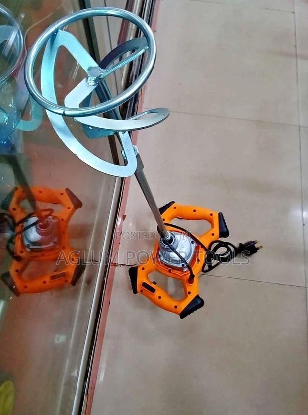 Paint Mixer With Stainless Steel Rod 1400W