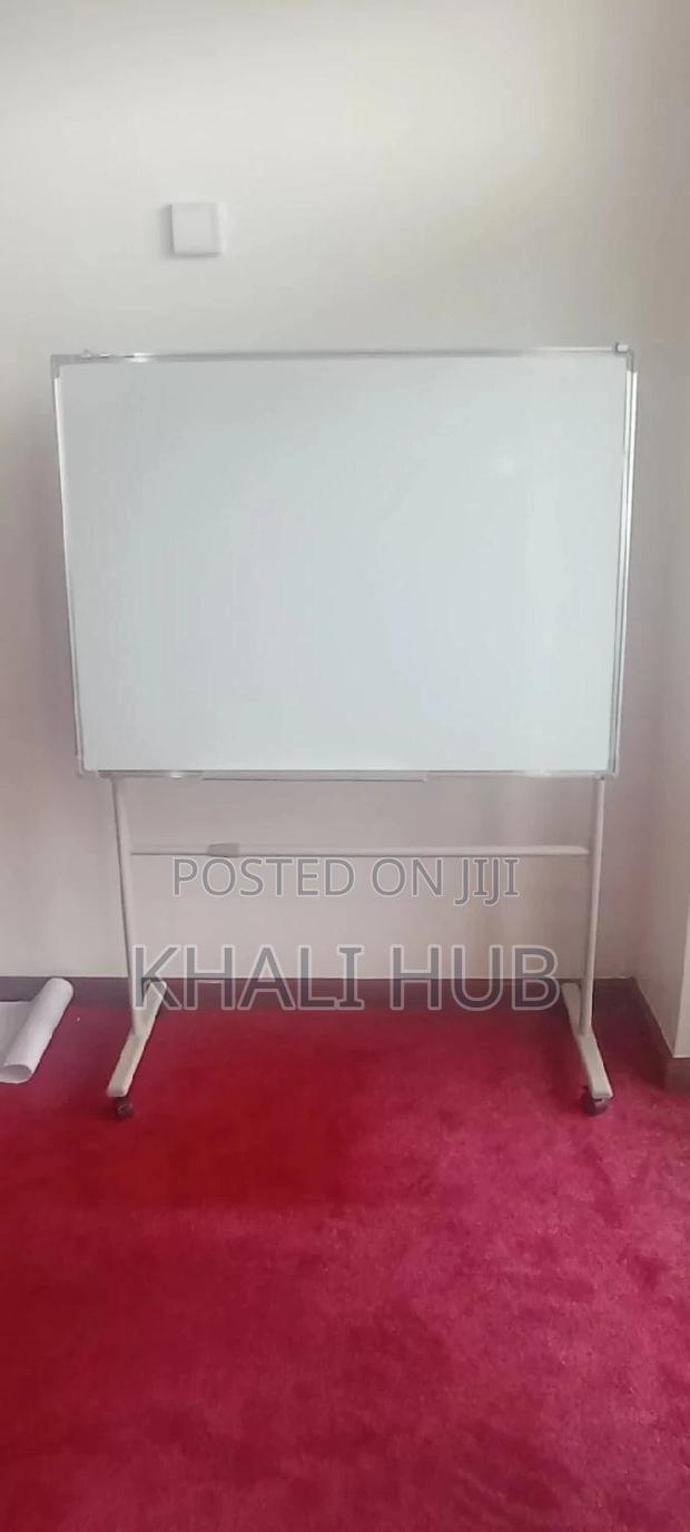 Whiteboard Standing. Whiteboard Standing With Wheels