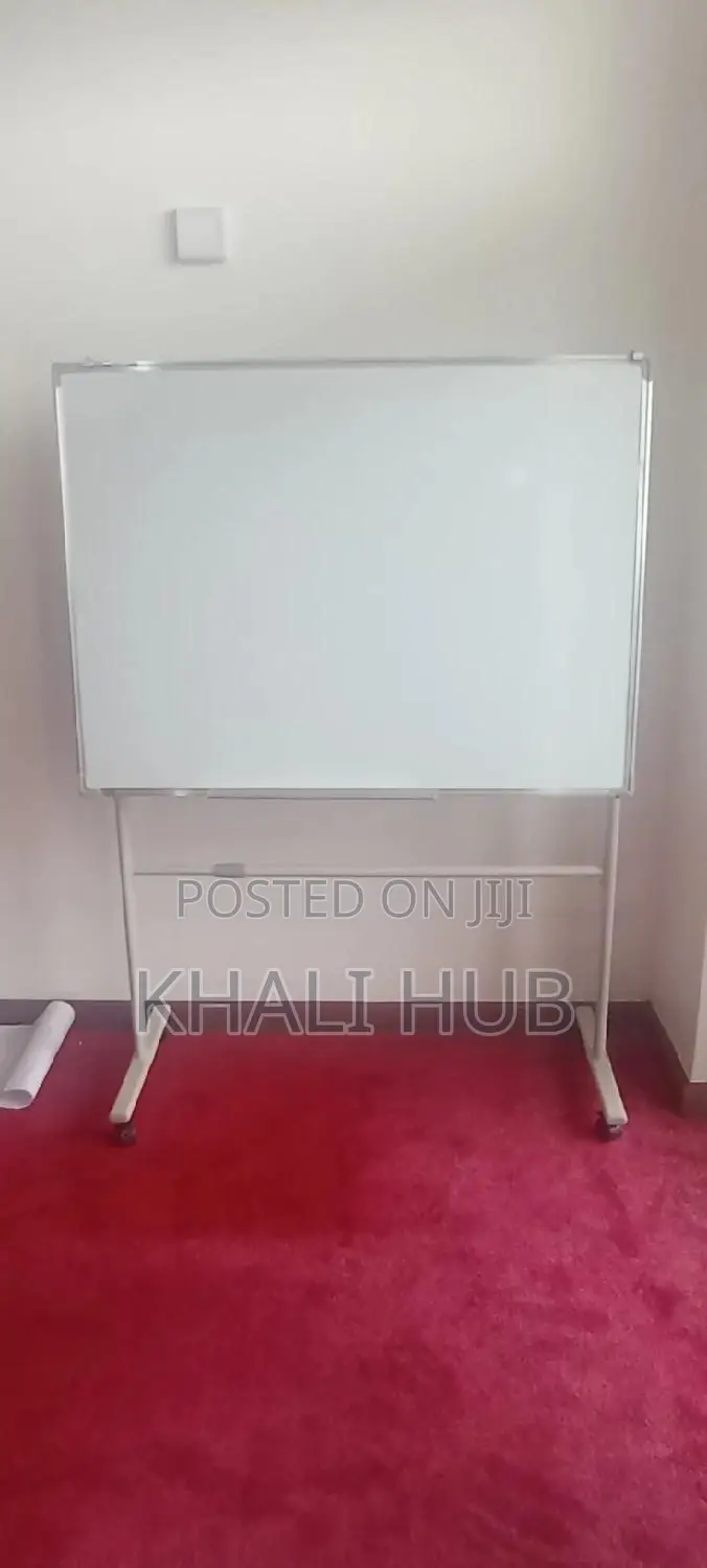 Whiteboard Standing. Whiteboard Standing With Wheels