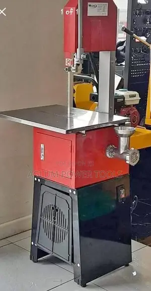 Milano Bone Saw With Meat Mincer Machine
