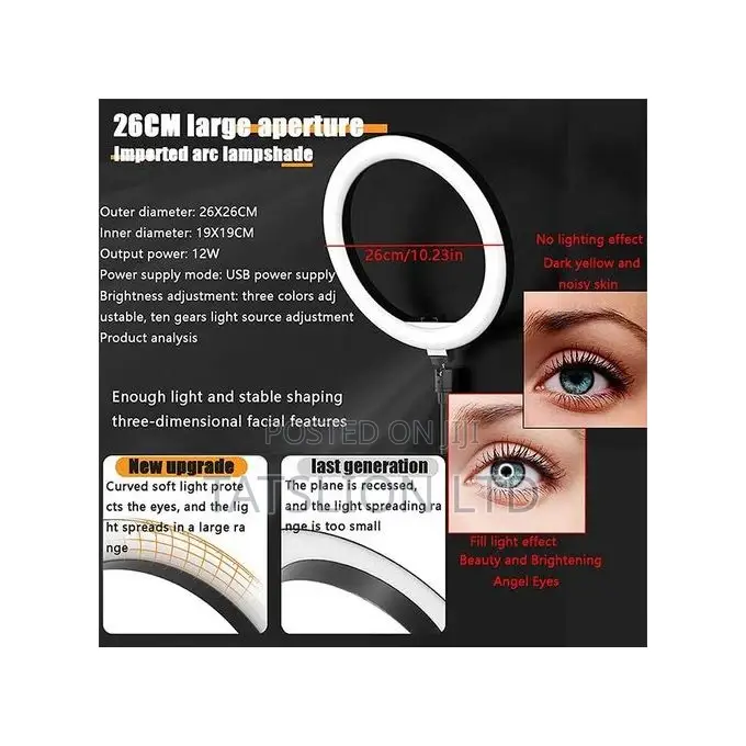 Ring Light Plus Tripod 10inch