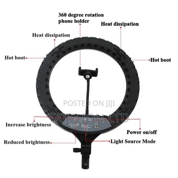 12 Inch Ringlight for Tiktok and Youtube New - thumbnail 2