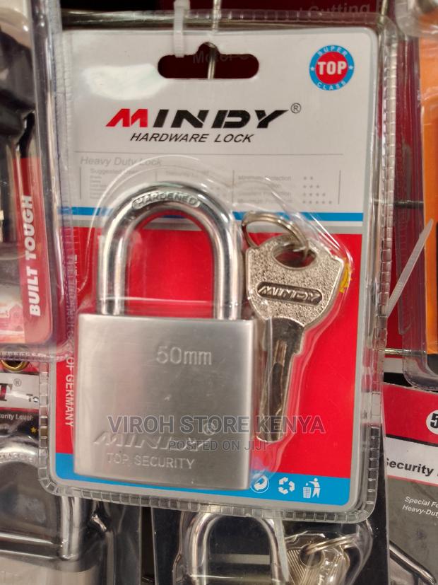 Mindy Padlock 50mm Hardened Top Security Padlock