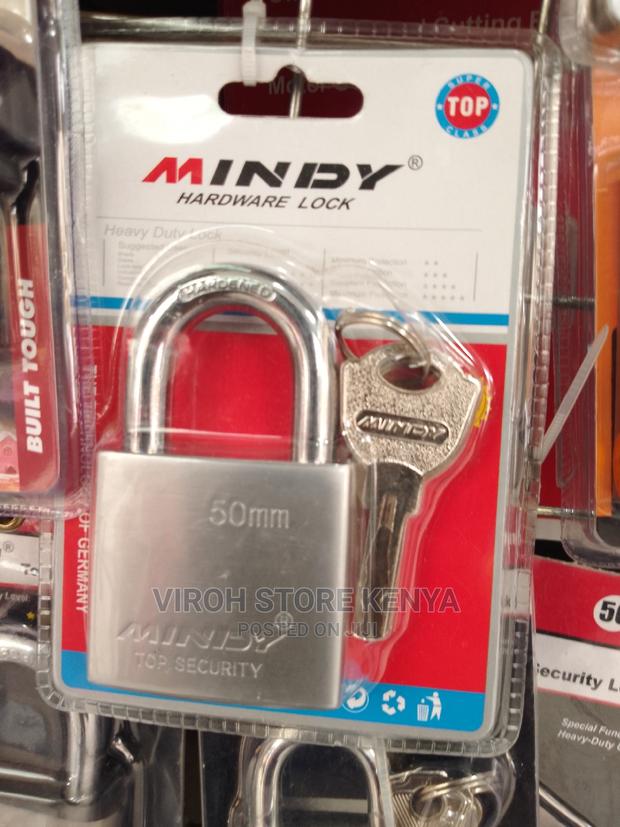 Mindy Padlock 50mm Hardened Top Security Padlock - thumbnail 2