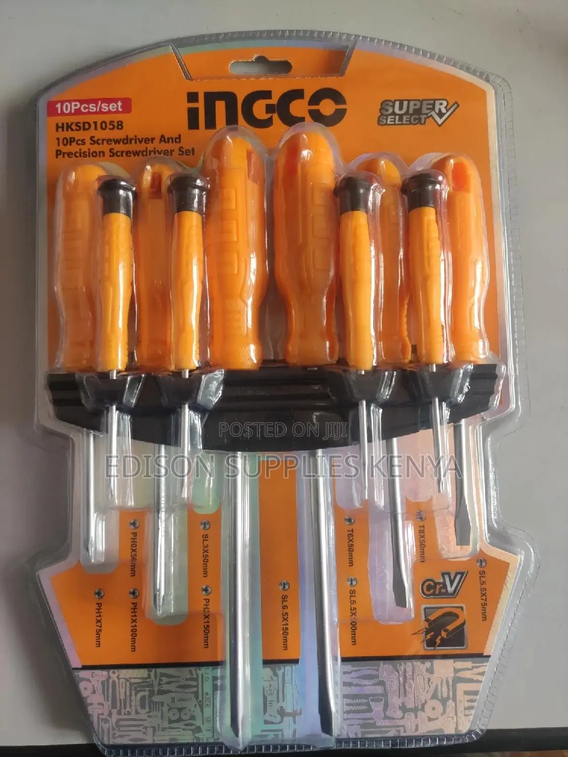 Ingco Screwdriver Precision Screwdriver Set 10pc