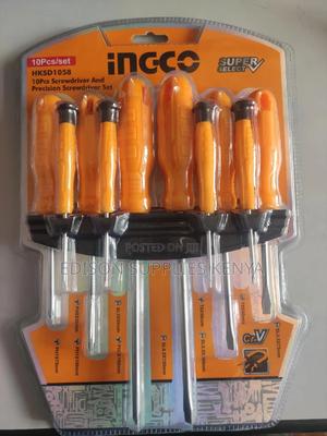 Ingco Screwdriver Precision Screwdriver Set 10pc - thumbnail 2