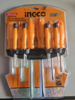 Ingco Screwdriver Precision Screwdriver Set 10pc