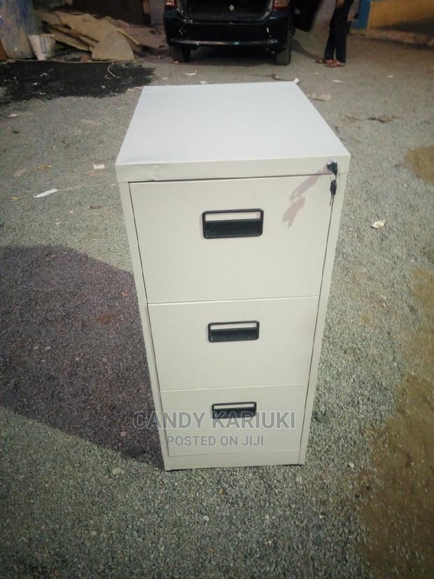 Spacious 3 Drawers File Cabinet - thumbnail 2