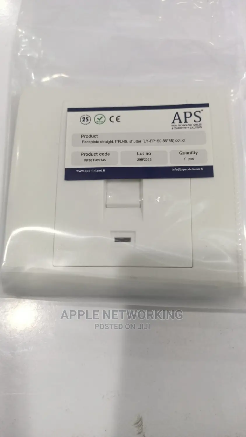 APS Single Faceplate