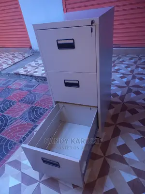 Spacious 3 Drawers File Cabinet
