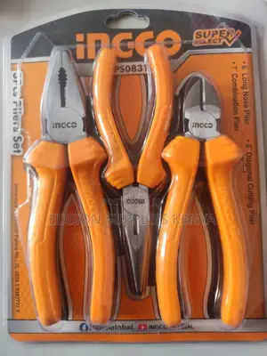 Pliers INGCO 3pc Pliers Set Long Nose, Combination, Diagonal