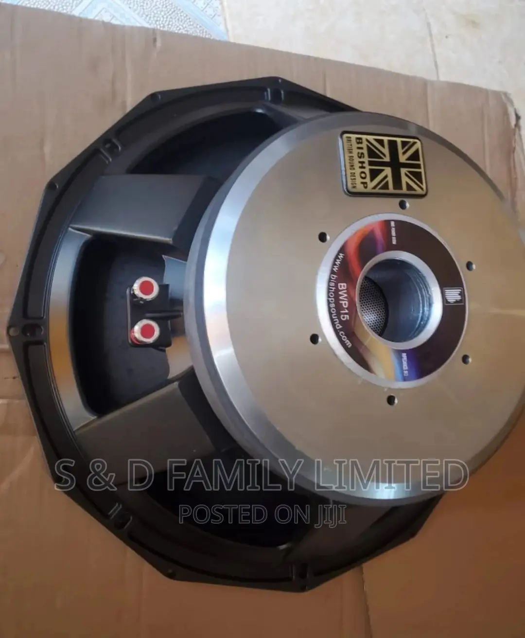 Bishop British Sound Design 15 Inch Speaker