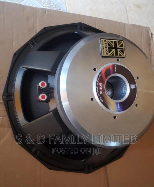 Bishop British Sound Design 15 Inch Speaker - main view