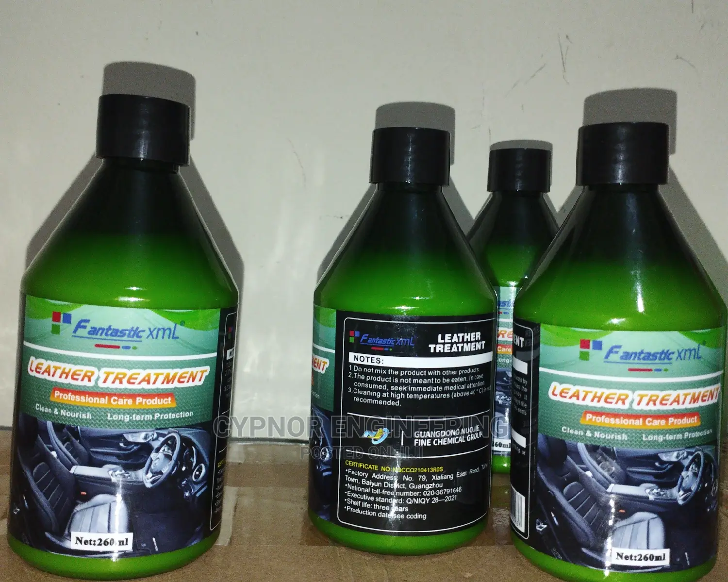 Professional Leather Treatment for Cars