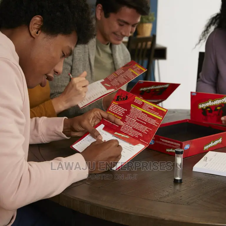 Scattergories Game of Categories for Teams