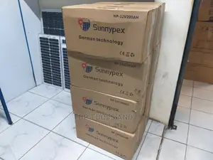 Sunnypex 12v200ah Deep Cycle Solar Gel Battery