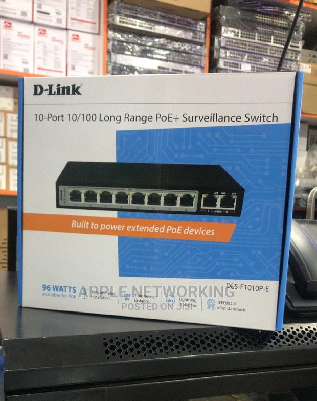 D-Link Long Range POE + Surveillances Switch - main view