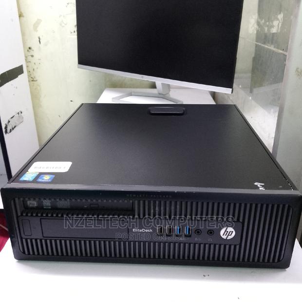 Desktop Computer HP EliteDesk 800 4GB Intel Core I5 HDD 500GB - thumbnail 2