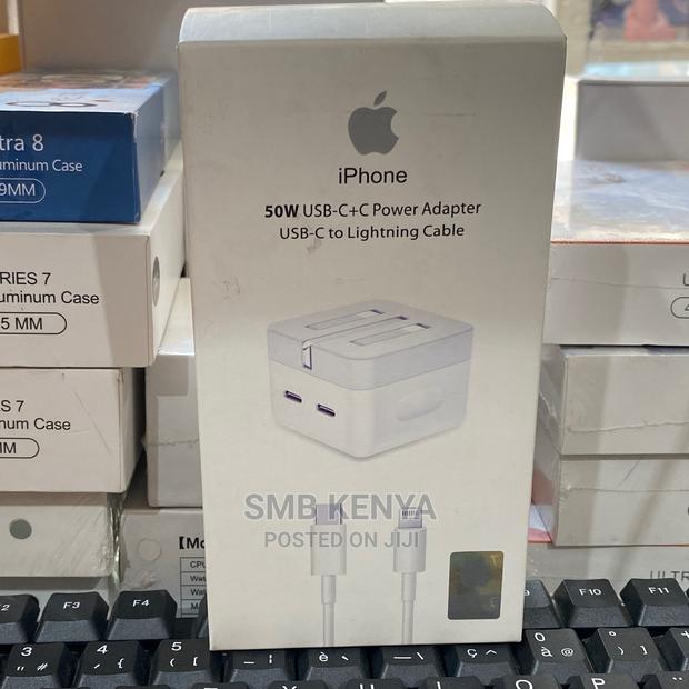 Original Apple 50W Adapter Usb C to Lightning Cable - main view