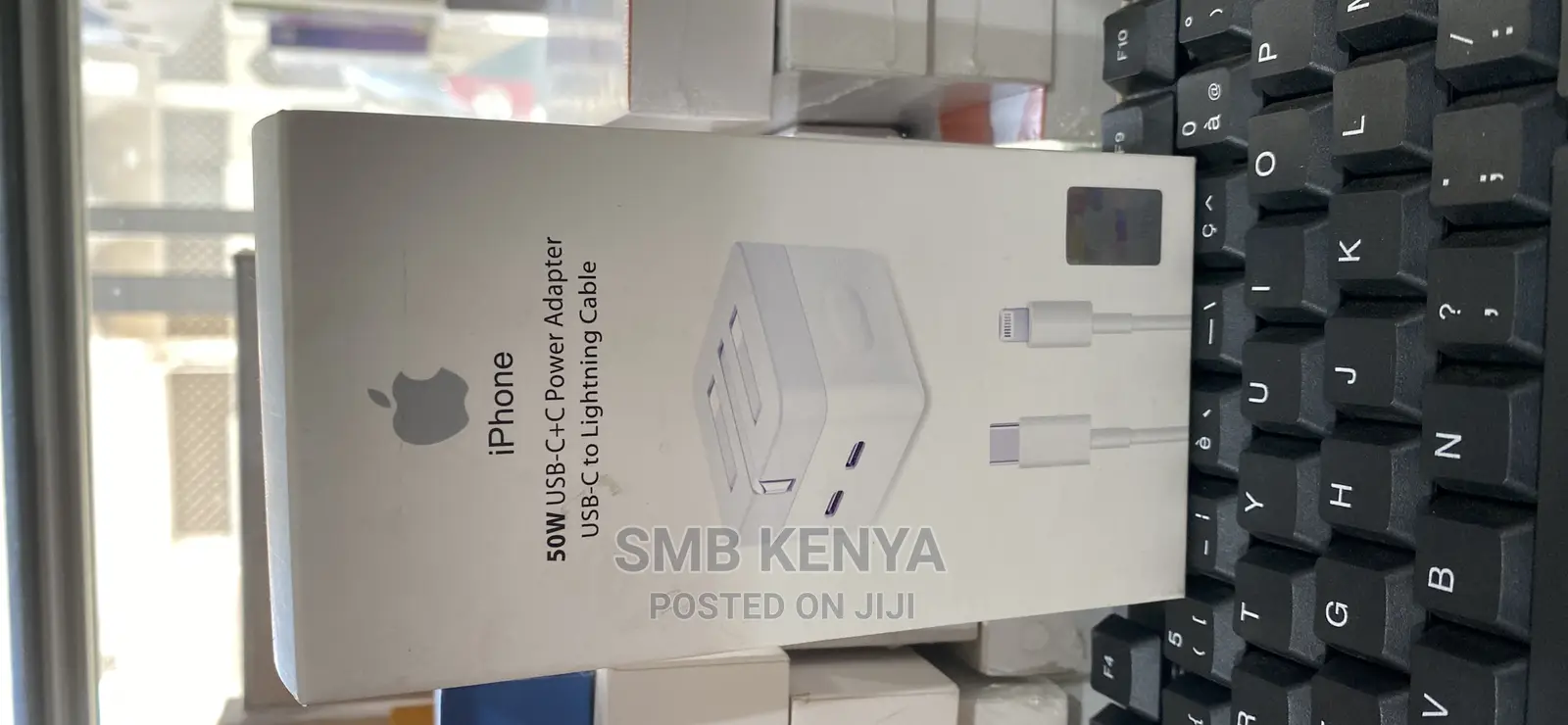 Original Apple 50W Adapter Usb C to Lightning Cable