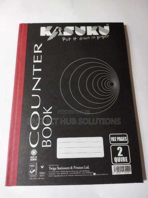 Kasuku Counter Book A4 All Quires - thumbnail 2