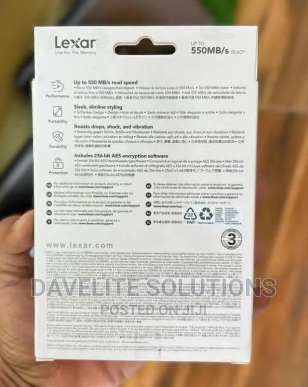 1tb External SSD Lexar Sl200 - thumbnail 3