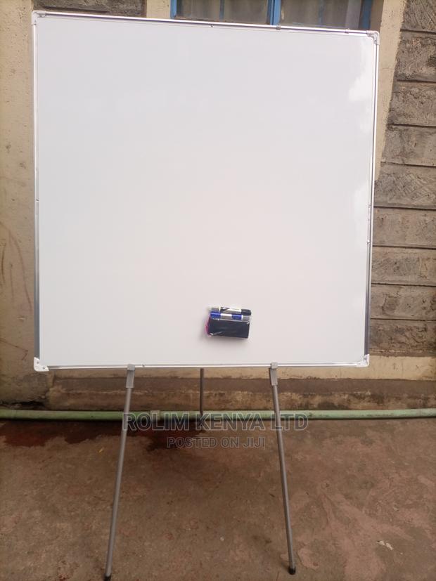 White Board for Home Tuition 5ft X 4ft+ Tripod Stand - main view