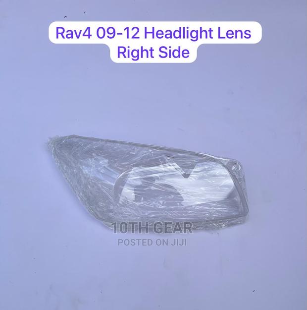RAV 4 Headlight Lens 09-12 Model Right Side Headlamp Lens - main view