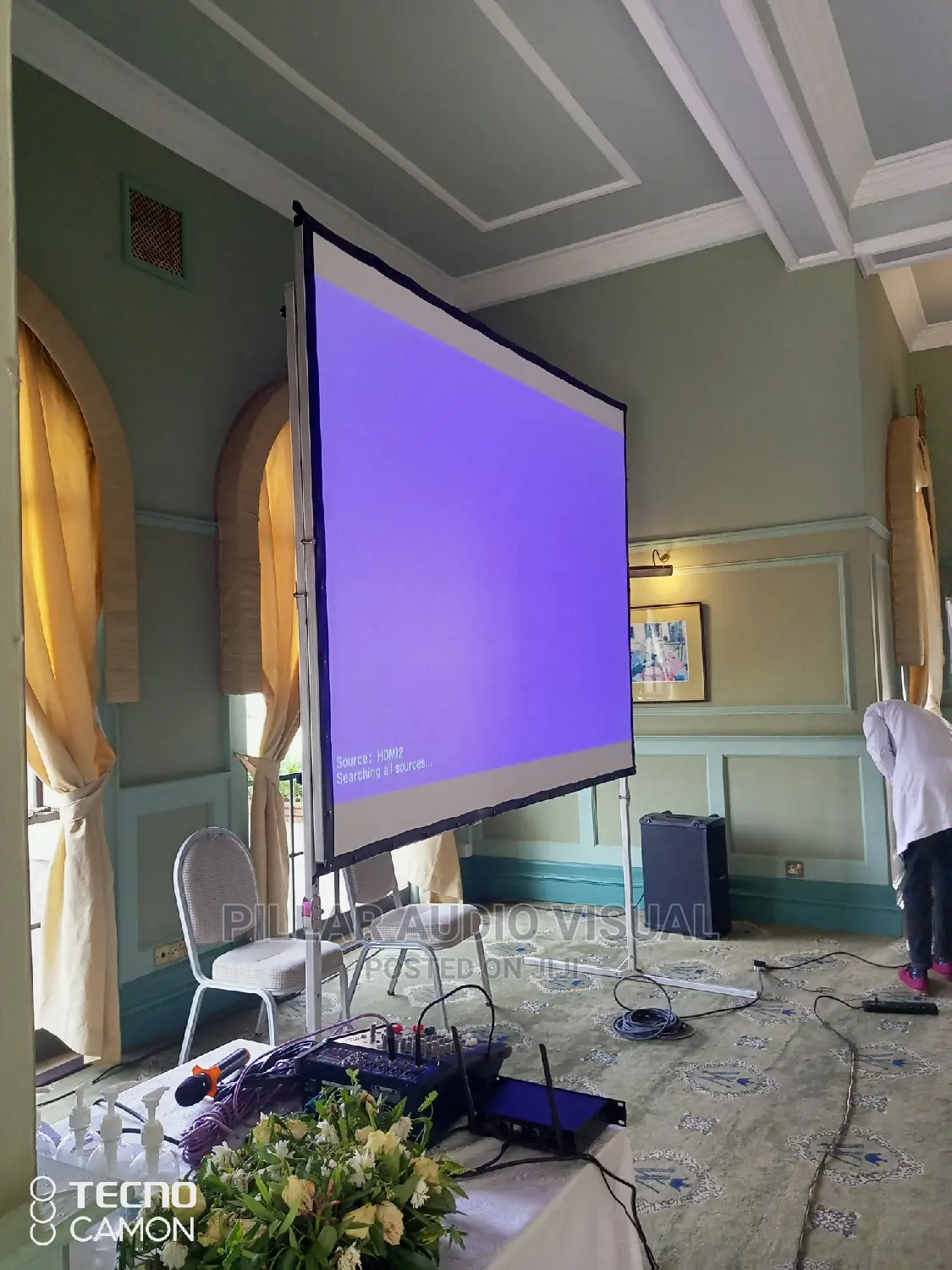 Projector/Front/Rear Projection Screen for Lease
