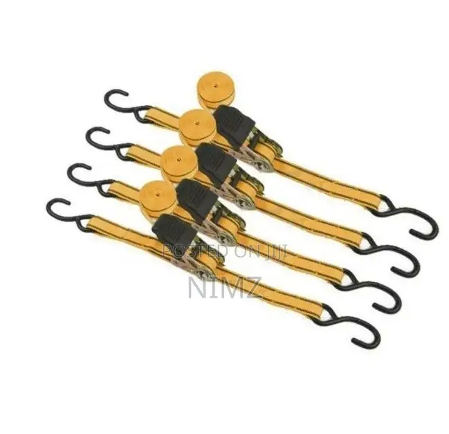 Tolsen Ratchet Tie Down Straps 4pcs